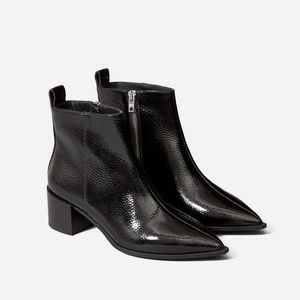 Everlane Patent Leather Boss Boot Size 9